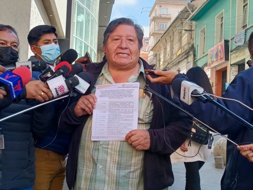 Ejecutivo del Conade, Manuel Morales, en declaración sobre la Ley del Oro