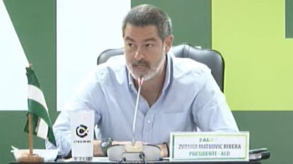 Matkovic reelecto presidente de la Asamblea Legislativa Departamental