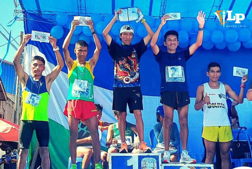 Héctor Garibay triunfa en la 10-K del Trópico de Cochabamba