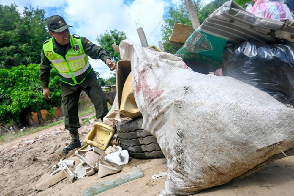 campaña contra el dengue en Santa Cruz de la Sierra