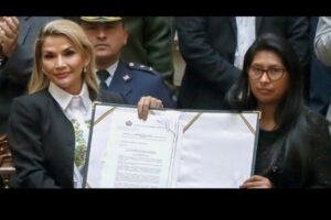 Desconocimiento del mandato de Añez