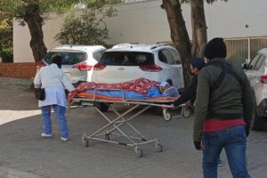 César Apaza hospitalización en el Hospital de Clínicas
