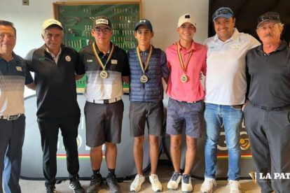 Los golfistas bolivianos que asistirán al Sudamericano Juvenil de golf