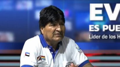 Evo Morales guerreros digitales
