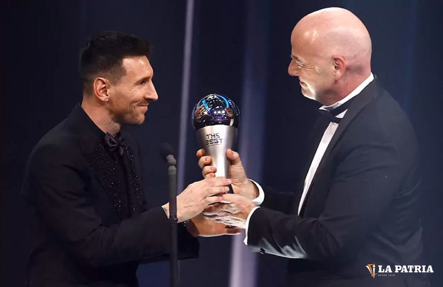 Lionel Messi premio The Best como mejor jugador del mundo