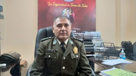 Resguardo de estudiantes en Oruro