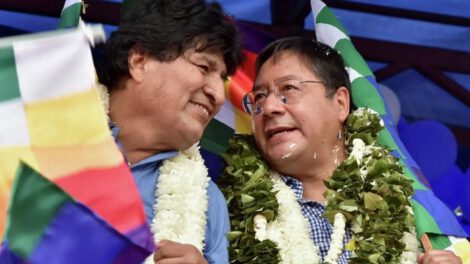 Evo Morales cuestiona mandato de Arce