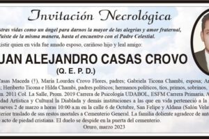 Lic. Juan Alejandro Casas Crovo Q. E. P. D.