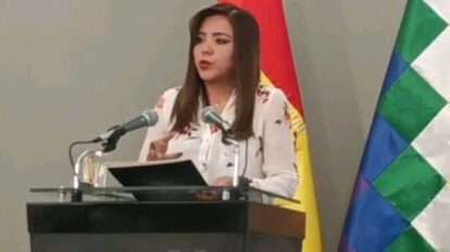 Plan mediático y político según viceministra Alcón