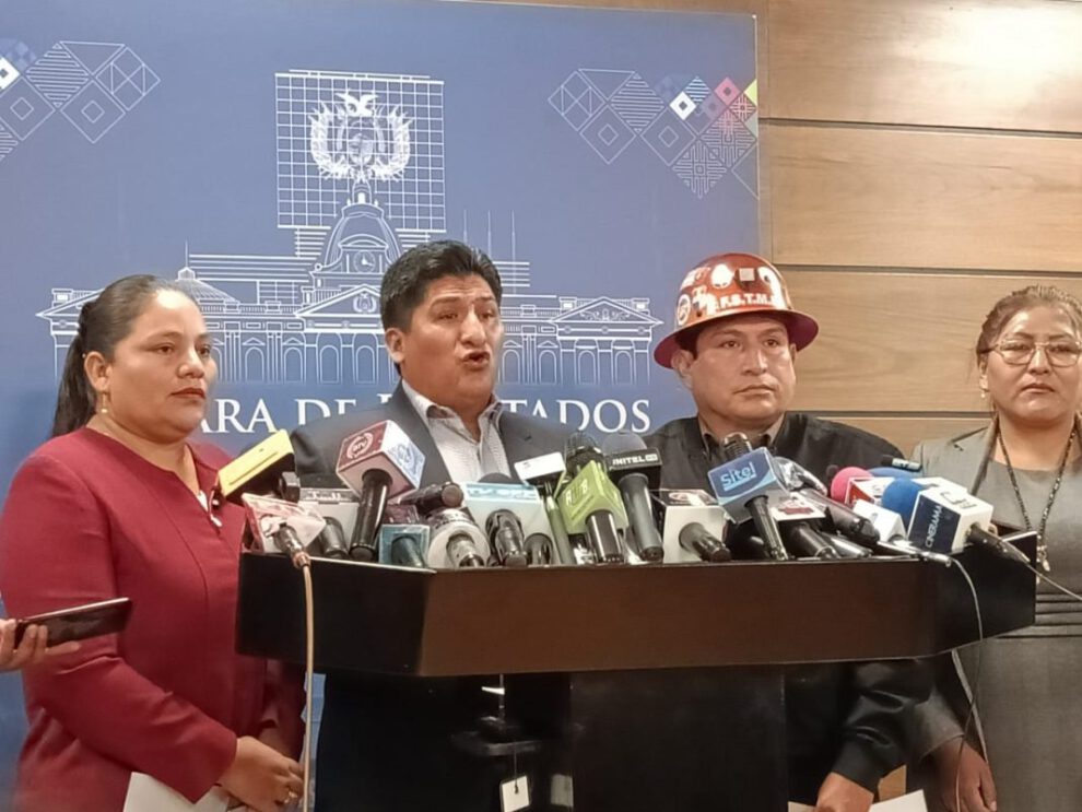 Proyecto de reglamento para preselección judicial presentado por el MAS