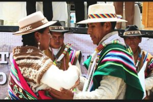 Qulqi Kamachi Sara Poma Huarachi en el Gobierno Autónomo Indígena Originario Campesino de Salinas