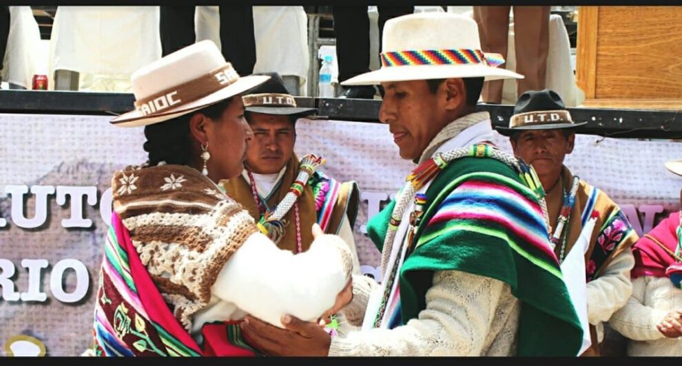 Qulqi Kamachi Sara Poma Huarachi en el Gobierno Autónomo Indígena Originario Campesino de Salinas