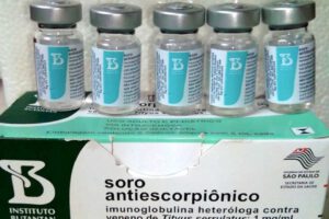 Suero contra picadura de alacrán