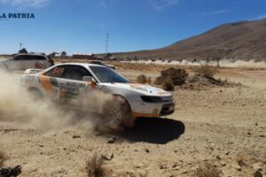 La prueba de Rally Nacional de Betanzos con pilotos orureños