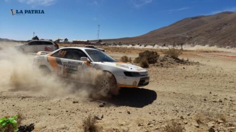 La prueba de Rally Nacional de Betanzos con pilotos orureños