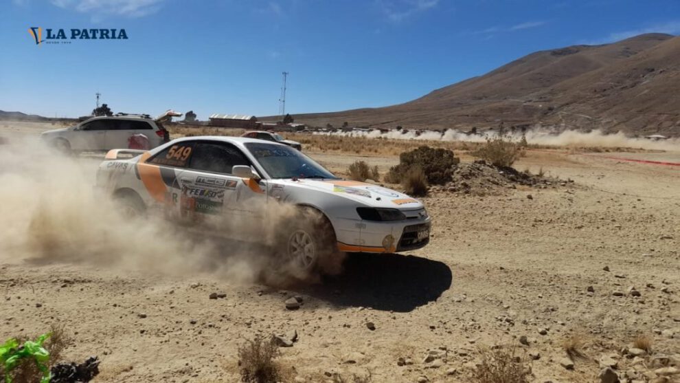 La prueba de Rally Nacional de Betanzos con pilotos orureños