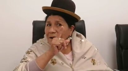 Evo Morales en El Alto según diputada María Alanoca