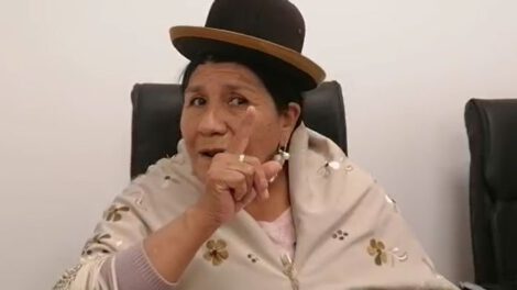 Evo Morales en El Alto según diputada María Alanoca
