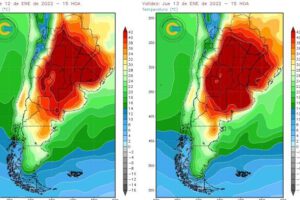 Ola de calor extrema en Buenos Aires