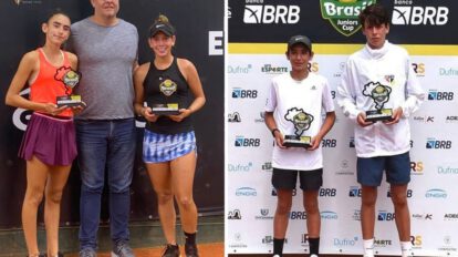 Tenistas bolivianos triunfan en el Brasil Juniors Cup