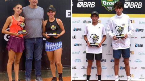 Tenistas bolivianos triunfan en el Brasil Juniors Cup