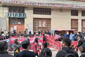 Modificación a la malla curricular en movilizaciones del magisterio