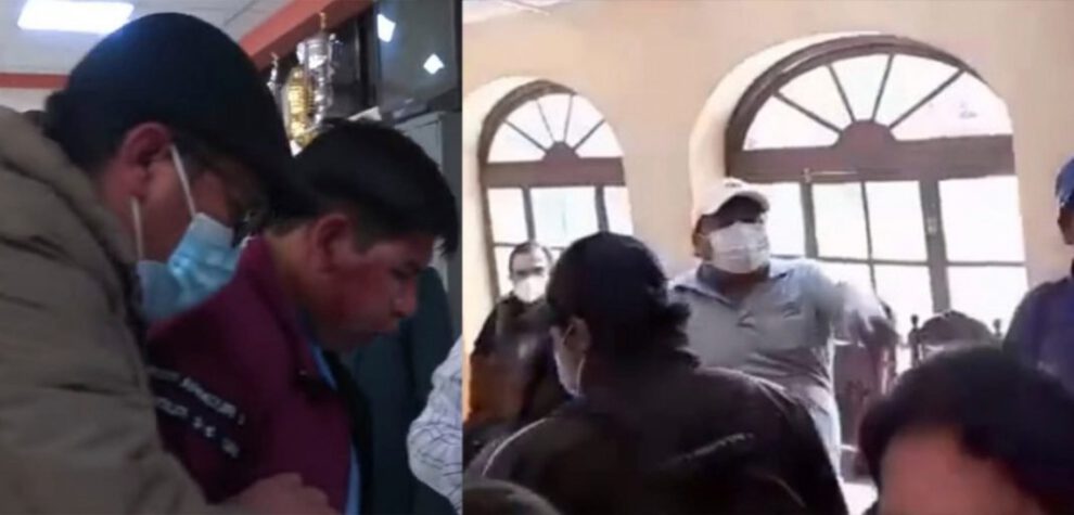 Agresión al presidente de la Brigada Parlamentaria de Potosí