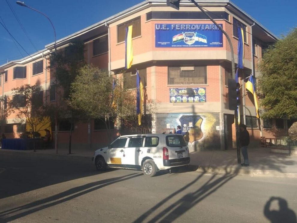 Masa escolar creciente en la Unidad Educativa Ferroviaria