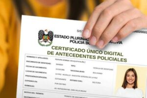 Certificados policiales emitidos digitalmente en El Alto