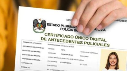 Certificados policiales emitidos digitalmente en El Alto