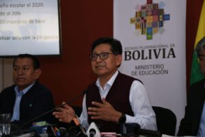 Protestas de maestros en La Paz según Edgar Pary