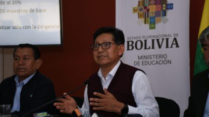 Protestas de maestros en La Paz según Edgar Pary