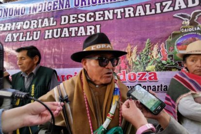 Centro Internacional de la Quinua en disputa entre Salinas de Garci Mendoza y Paria