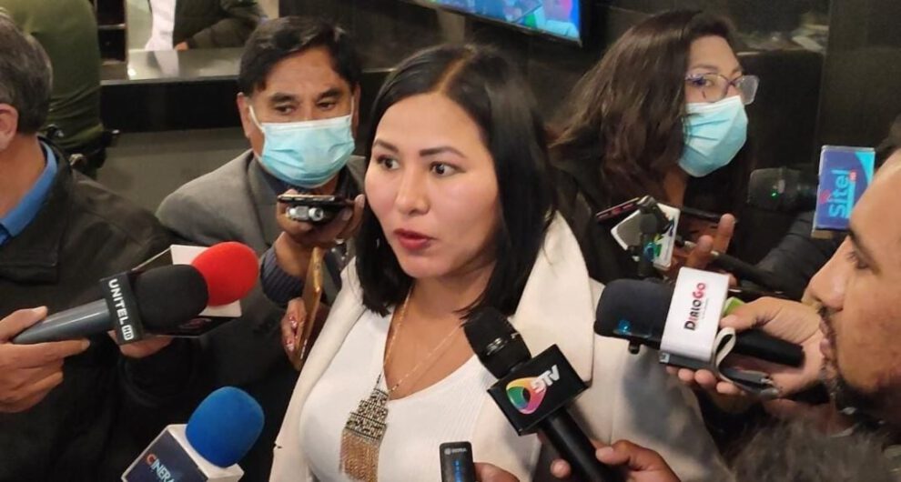 División en Creemos según Estefanía Morales