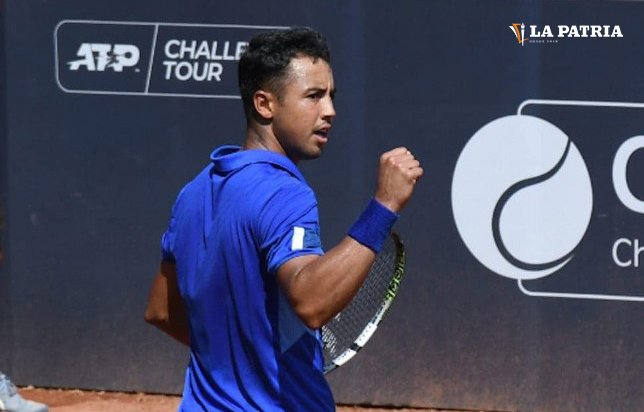 Hugo Dellien avanza a cuartos en el Challenger de Santiago