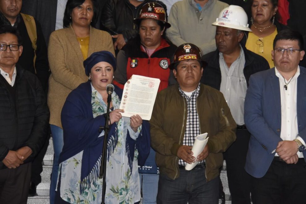 Incremento al salario mínimo propuesto por la COB