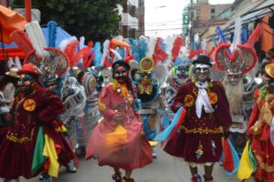 Morenada Zona Norte en el Carnaval de Oruro 2023