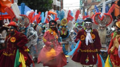 Morenada Zona Norte en el Carnaval de Oruro 2023