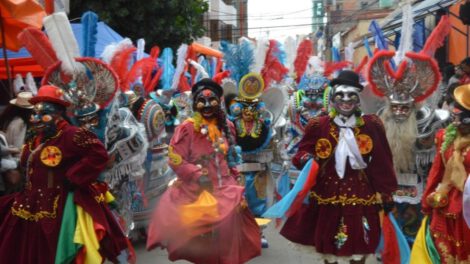 Morenada Zona Norte en el Carnaval de Oruro 2023