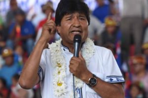 Evo Morales pensión