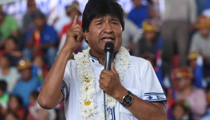 Evo Morales pensión