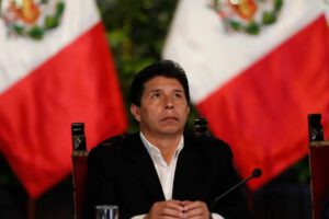 Pedro Castillo en una jornada pasada