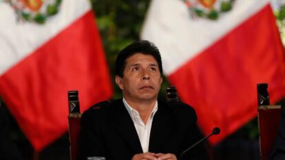 Pedro Castillo en una jornada pasada