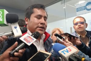 El diputado del MAS, Israel Huaytari, habla sobre elecciones judiciales