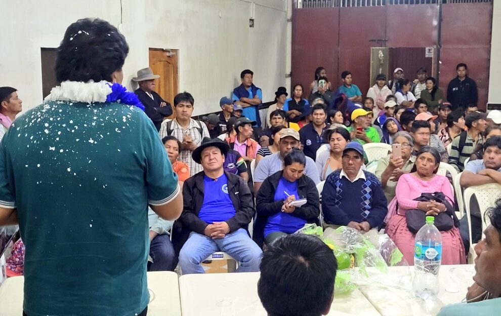 Evo Morales persona no grata en La Asunta