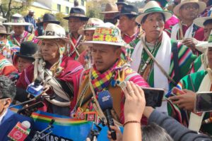 Conamaq exige ampliado de emergencia con organizaciones del Pacto de Unidad