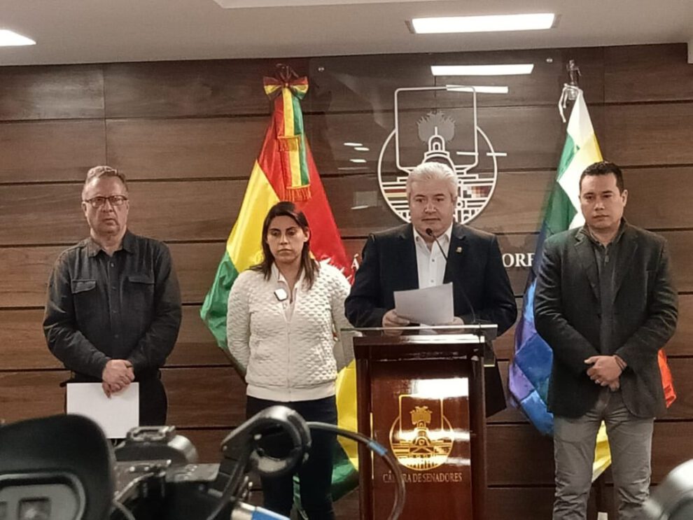 Representantes de Comunidad Ciudadana piden que su proyecto de Ley de Garantías sea remitido a la Cámara de Diputados
