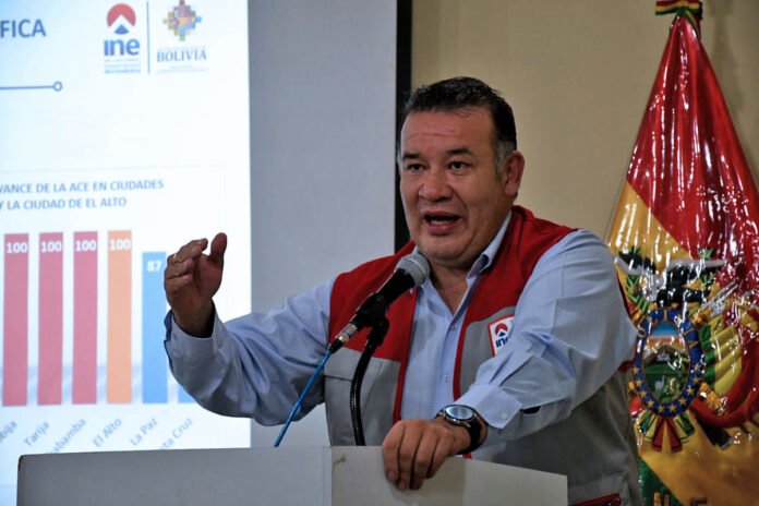 Censo 2024 en Bolivia con avance del 78% según Humberto Arandia