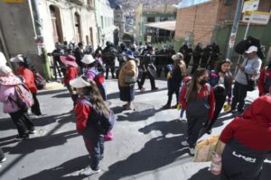 Movilizaciones del Magisterio Urbano en Bolivia