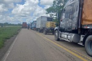 Bloqueo en la ruta Santa Cruz Cochabamba